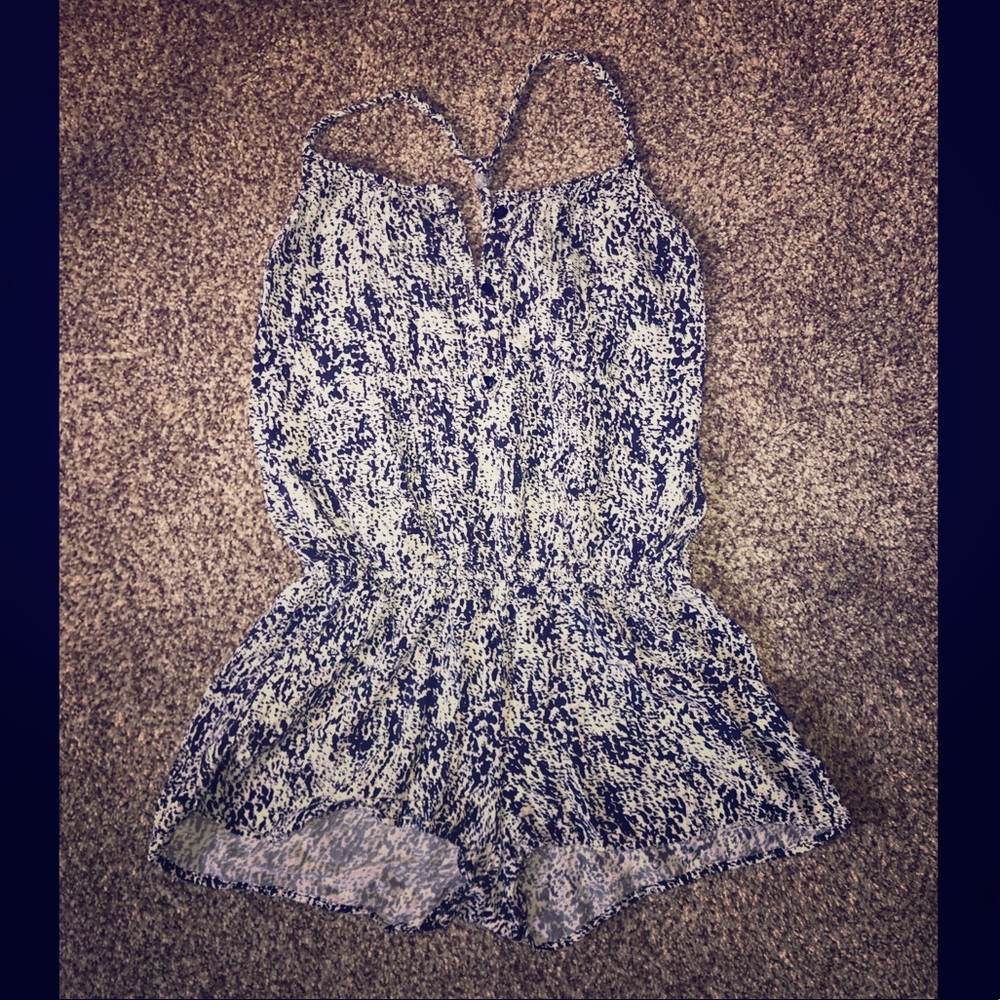 Timing Braided Strap Romper